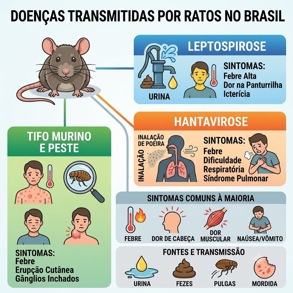 Doenças transmitidas por ratos em Barra Bonita