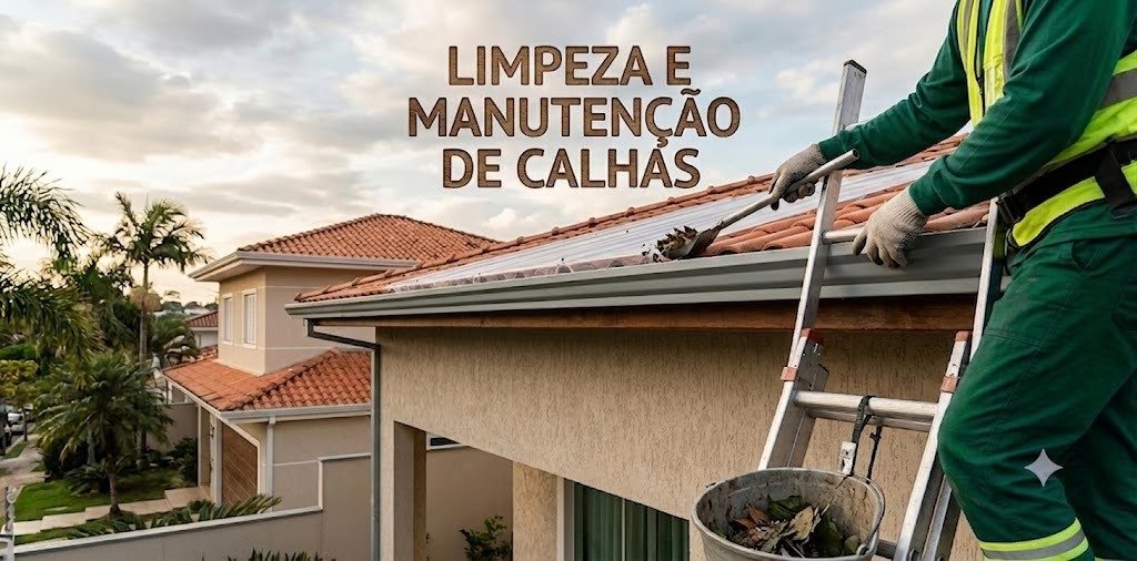 Limpeza de calhas e telhados em Barra Bonita - Manutenção e prevenção Casa Livre
